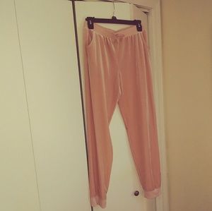 Velour joggers
